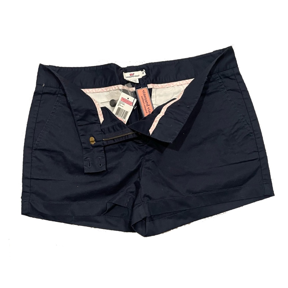 NWT Women’s Vineyard Vines Navy Dayboat Shorts Size 10